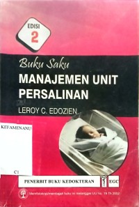 Buku Saku  Manajemen Unit Persalinan