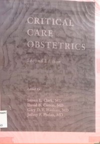 Image of CRITICAL CARE OBSTETRICAL