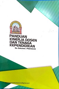 PANDUAN KINERJA DOSEN DAN TENAGA KEPENDIDIKAN