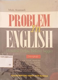 Image of PROBLEM IN ENGLISH (MASALAH DALAM BAHASA INGGRIS)