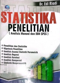 Image of STATISTIKA PENELITIAN